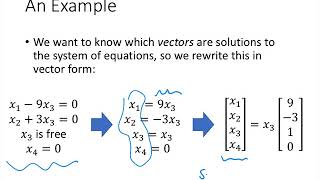 Linear Algebra  Lecture 10  Homogeneous Linear Systems [upl. by Amaerd]