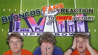 Broncos Fans Reaction to Chiefs Superbowl [upl. by Shepard]