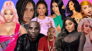 ‼️Nicki Minaj’s sister Ming LINKS with Charlemagne DJ Envy amp Jess Cardi B backtracks on Saweetie [upl. by Grearson684]