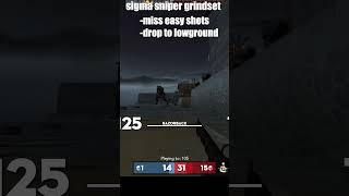 tf2 shorts  sigma grindset sniper [upl. by Anoerb]