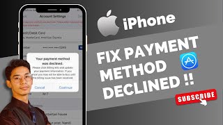 How to Fix Payment Method Declined App Store [upl. by Siddon]