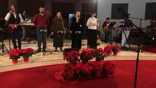 HAPPY NEW YEAR 2018 Hark Messiah Medley at Crimson Way Church [upl. by Ailekat]