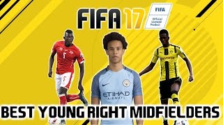 FIFA 17 BEST RIGHT MIDFIELDERS WITH HIGH POTENTIAL ON CAREER MODE 1721 [upl. by Nihs]