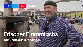 Michas legendärer Flammlachs in Butjadingen [upl. by Zrike810]