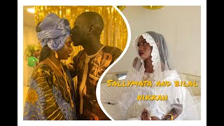 Gambian wedding Nikkah Sallymata Konteh and Bilal Jallow Part 1 [upl. by Nomla]