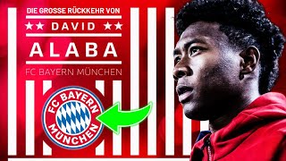 SENSATIONSCOMEBACK Kehrt Alaba in die ALLIANZ ARENA zurück  FC BAYERN NACHRICHTEN [upl. by Offen485]