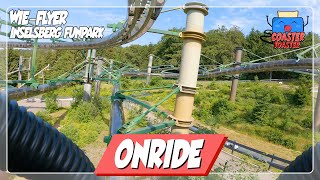 WieFlyer  Inselsberg Funpark  Spaßige Hängeachterbahn zum selbst steuern  POV [upl. by Gorski451]