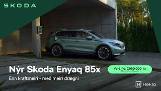 Nýr Skoda Enyaq 85x [upl. by Akimrej]