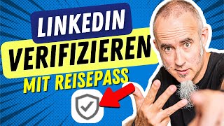 LinkedIn verifizieren mit REISEPASS  in 4 Minuten  SPOOKY [upl. by Ahsauqram]