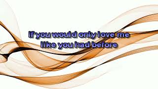 Yerrowman Karaoke  Ambrosia  How Much I Feel Key m1 [upl. by Anayd293]