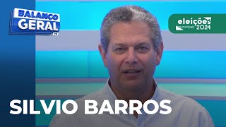 Eleições 2024 Prefeito eleito de Maringá Silvio Barros fala dos desafios da próxima gestão [upl. by Vaughn]