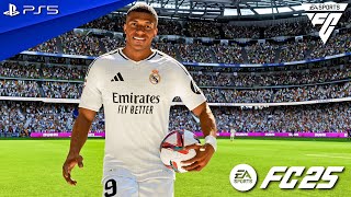 FC 25  Real Madrid vs Barcelona  La Liga 2425 Full Match at the Bernabéu  PS5™ 4K60 [upl. by Eelimaj]