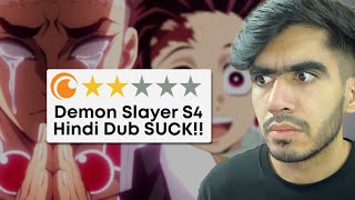 Demon Slayer Season 4 Hindi Dub is💀  Daddy Vyuk [upl. by Acile]