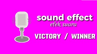 Sound effect  Victory  Winner [upl. by Mortie981]