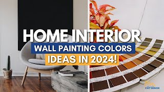 Home interior wall painting colors ideas in 2024 [upl. by Petuu115]