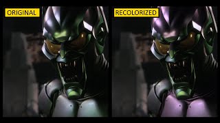 Green Goblin test recolored 3  Version comic [upl. by Oiludbo847]