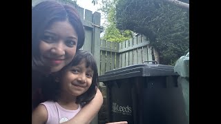 Bin Collection information  Leeds UK leeds marathi marathivlog [upl. by Anirat]