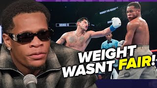 Devin Haney SPEAKS OUT  Wants FAIR rematch with Ryan Garcia at agreed weight [upl. by Pardoes]