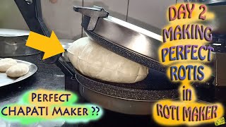 Making Perfect Chapatis in Prestige PRM 50 Roti Maker [upl. by Ailsa]