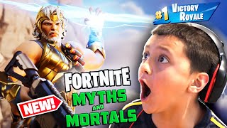 Fornite Gods are Here Myths and Mortals [upl. by Ased]