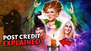 Hocus Pocus 2 PostCredits Scene Explained [upl. by Tomkin762]