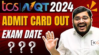 TCS NQT 2024 Admit Card Out  Breaking News  TCS NQT 2024 Exam Date  How to Download Admit Card [upl. by Airdnazxela]