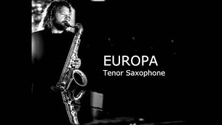 EUROPA Carlos Santana  Tenor saxophone solo [upl. by Serdna]