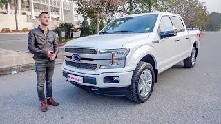 Lái thử siêu bán tải giá 46 tỷ đồng  Ford F150 Platinum 2018 Ecoboost 35 XEHAYVN [upl. by Odrautse]