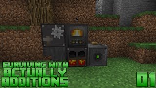 Surviving With Actually Additions  E01  Getting Started [upl. by Cofsky712]