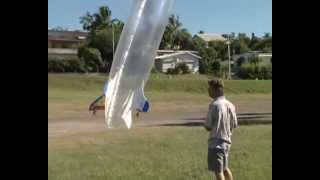 RC Blimp mediazep  New flight [upl. by Pool]