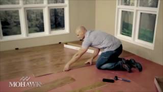 Mohawk Uniclic Laminate Installation  DIY Project [upl. by Hourihan347]