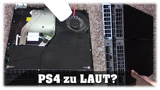 PlayStation 4 zu Laut  II Tutorial Ps4 amp Lüfter säubern [upl. by Hillie701]