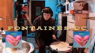 FONTAINES DC  IN THE MODERN WORLD NEW SONG  DRUM COVER [upl. by Still672]