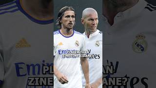 Is Luka Modric A Greater Player Than Zinedine Zidane [upl. by Vicki]