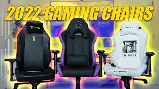 Gaming Chair ShowDown Best Budget and MORE  Secretlab Cooler Master and DXracer [upl. by Arraic208]