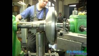 Metalldrücken  Metal Spinning  Made in Germany  Part 2 [upl. by Ahsiryt680]