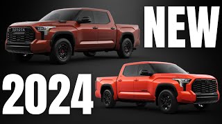 NEW CHANGES For 2024 Toyota Tundra Models [upl. by Tiler]