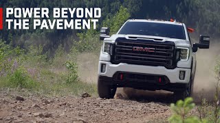 First Ever Sierra HD AT4 OffRoad Capability  GMC [upl. by Tekla]