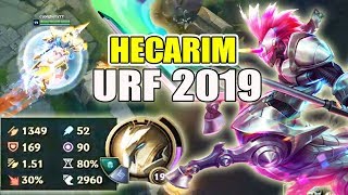 ĐÂY LÀ LÝ DO HECARIM LÀ VỊ TƯỚNG ĐÁNG SỢ NHẤT URF 2019 [upl. by John889]