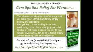 Constipation Relief Strategy 1  How To Sit On Your Toilet [upl. by Mikal]