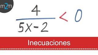 Desigualdad lineal con fracciones │ ejercicio 1 [upl. by Olive]