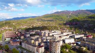 Lupeni city HD  Straja perspectiva drona Dji Mavic Mini [upl. by Petua]