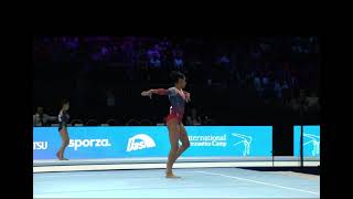 Ondine Achampong FX QF 2023 World Gymnastics Championships 12866 53D [upl. by Photima]