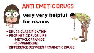 Anti emetic drugs easy notes  classification uses differences adverse effects [upl. by Zetneuq]