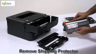 Brother HL 2240 Toner Cartridge Replacement  user guide TN221022402250 [upl. by Annetta745]