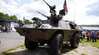 V100 Commando Armored Vehicle Cadillac Gage  Textron Systems [upl. by Nations]