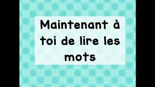 Mots fréquents liste 12 [upl. by Ayikan]