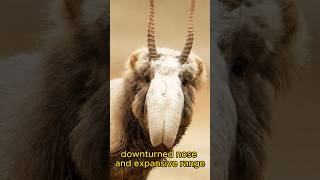 The Saiga Antelope shorts animals [upl. by Guildroy]