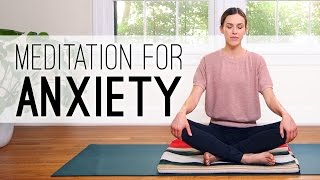 Meditation for Anxiety  Yoga With Adriene [upl. by Ronica484]