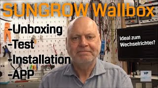 Sungrow Wallbox AC011E01  die ideale Ergänzung zum Wechselrichter [upl. by Namas]